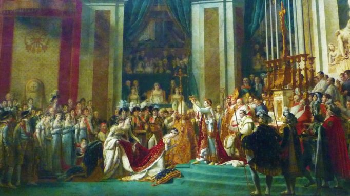 ルイ・ダヴィッド「ナポレオン１世の戴冠式」