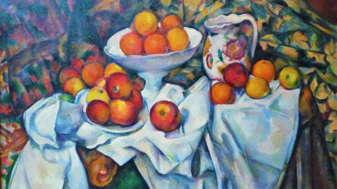 ポール・セザンヌ「リンゴとオレンジ」