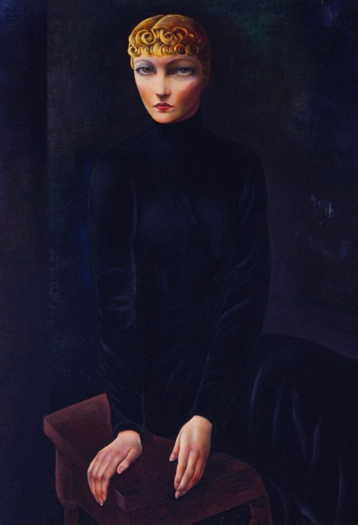 モイズ・キスリング「マルセル・シャンタルの肖像」