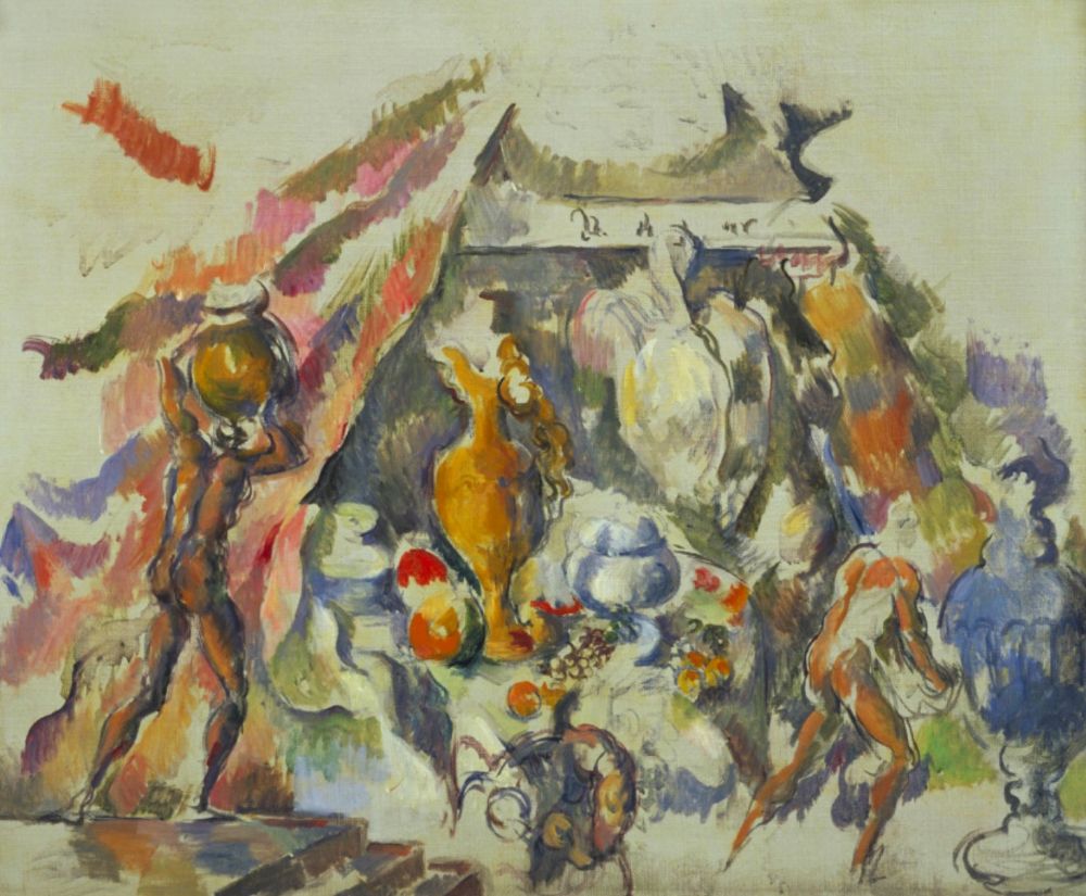 ポール・セザンヌ「宴の準備」