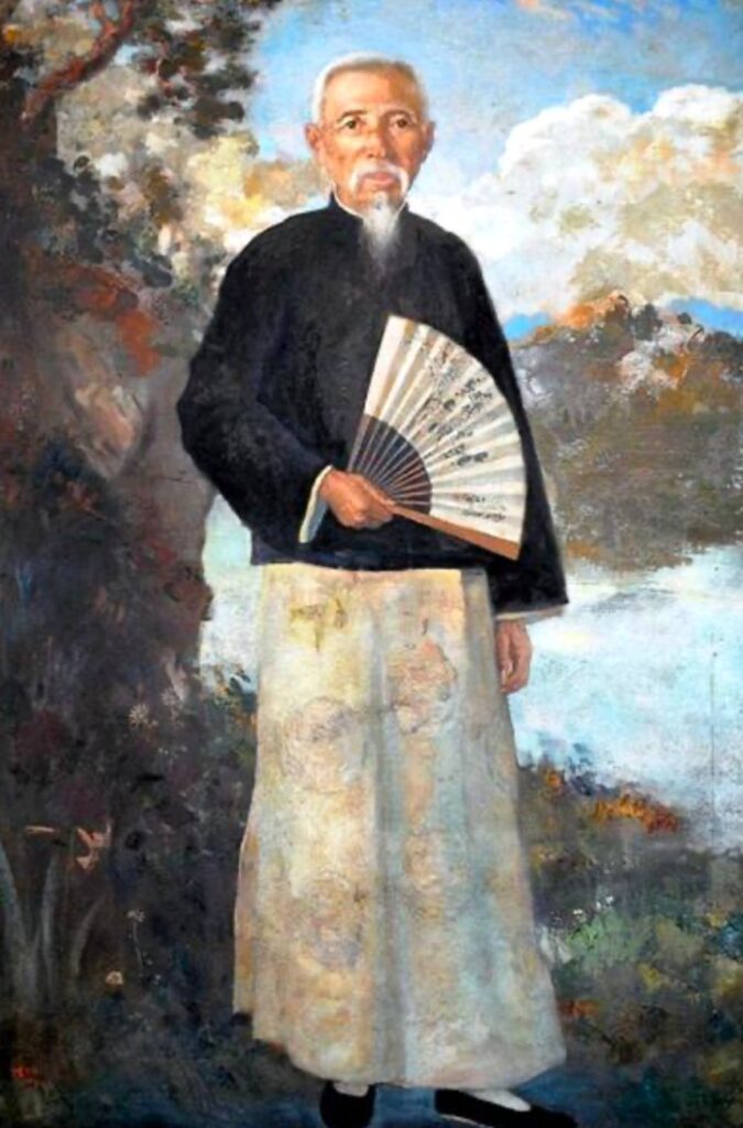 徐悲鴻「林路肖像」