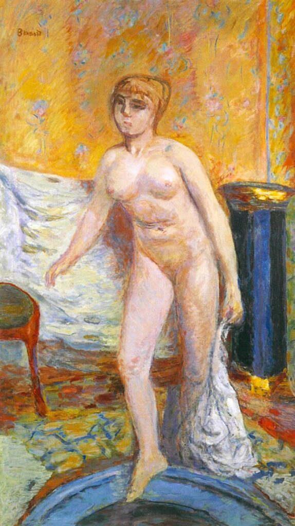 ピエール・ボナール「浴室の裸婦」